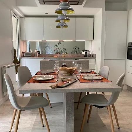 公寓 Superbe Avec Jardin Saint Charles 比亚里茨